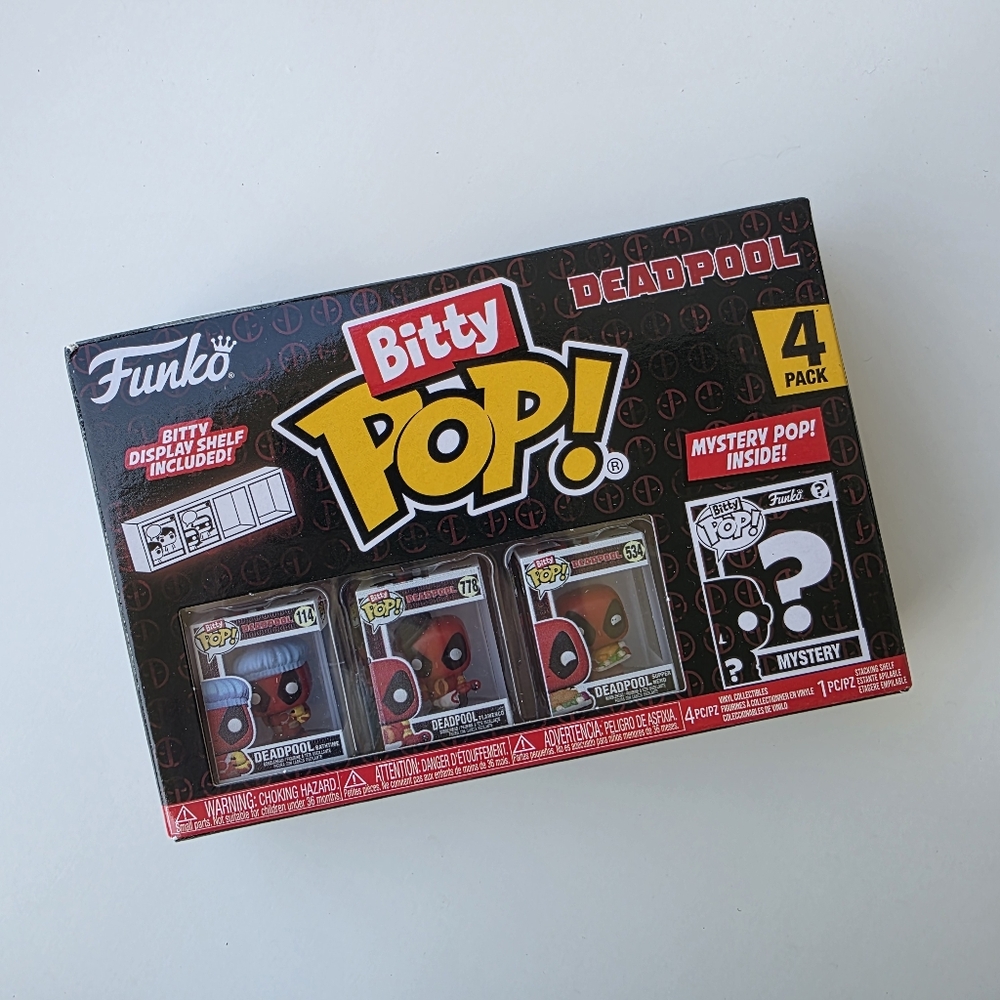 Funko Bitty Pop! Marvel Deadpool Flamenco Mini Vinyl Figure Set